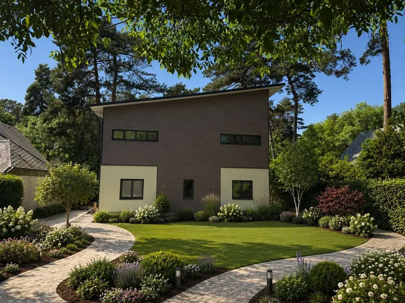 Erstbezug im hochwertigen Neubau: Nachhaltiges Apartment mit EBK, Garten und großem Kellerbereich — photo 1